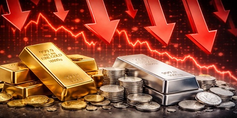BIG BREAKING: Gold Prices See Sharp Fall; Silver Also Drops