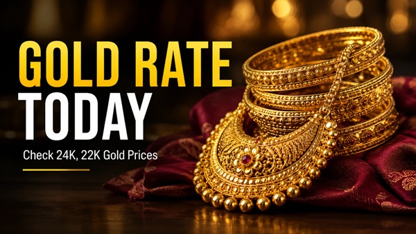 Chennai Gold Rate Today: 22K Gold Falls ₹170, Silver Price Unchanged